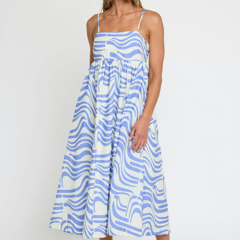 Emily Maxi Dress in Revel In Retro