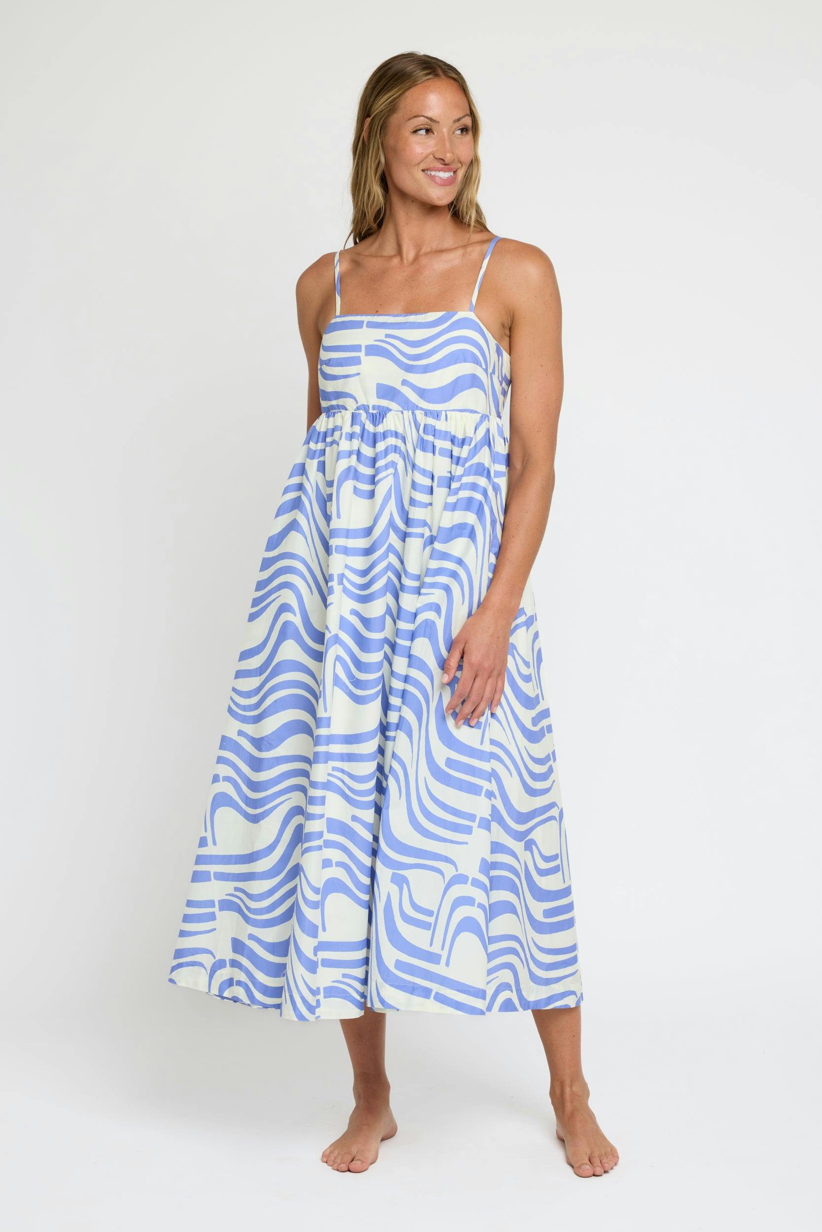 Emily Maxi Dress in Revel In Retro