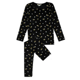 Velour Teddy Printed Loungewear Set