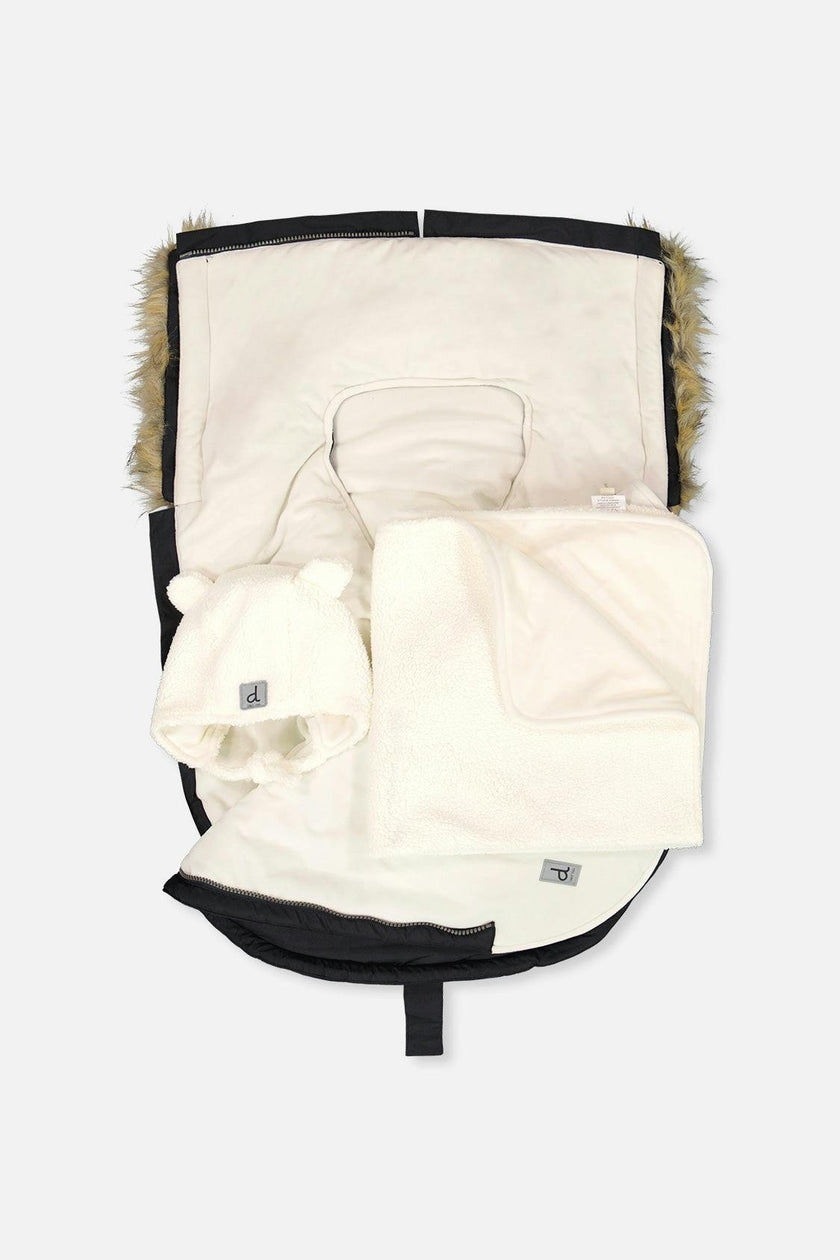 Bunting Bag For Car Seats & Strollers Black