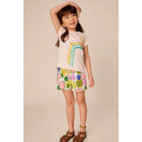 Rainbow Graphic Tee, Pink