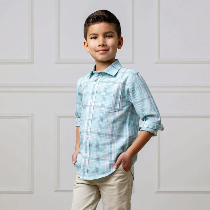 Linen Long Sleeve Button Down Shirt