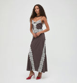 The Francesca Dress - Duke Dot Chocolate