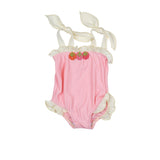 Strawberry Swimsuit in Sorbet Pink