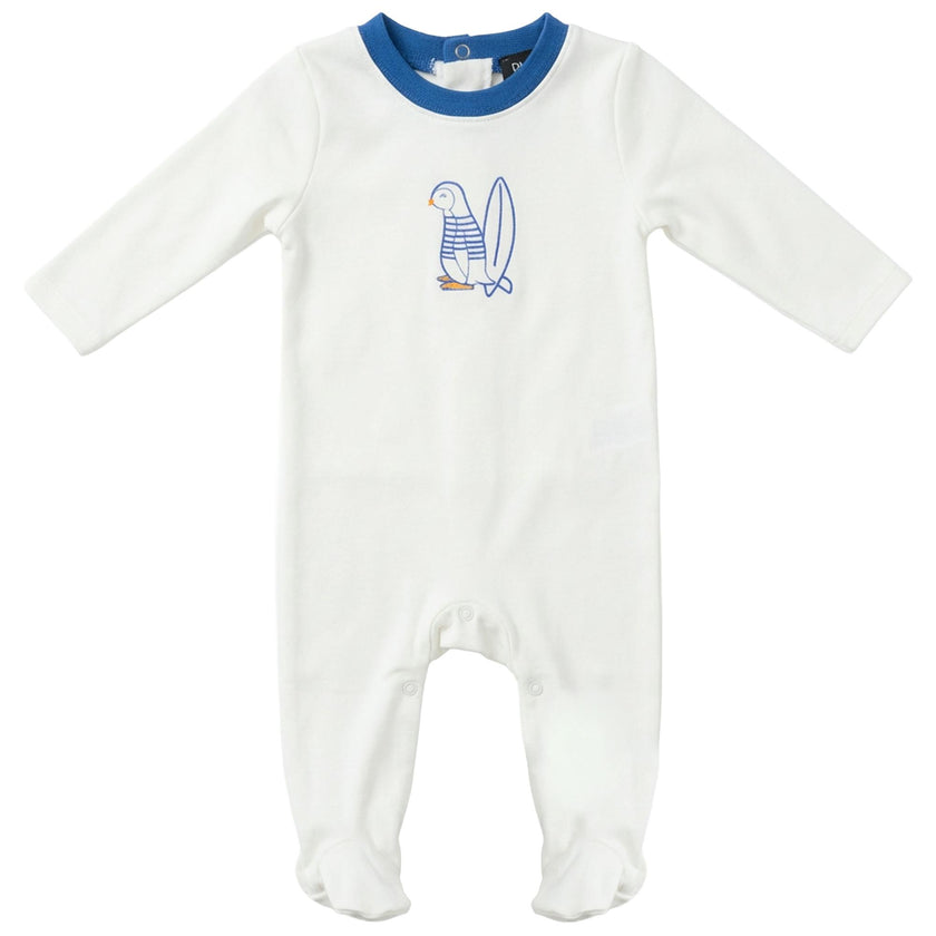 Surfing Sunday Penguin Onesie