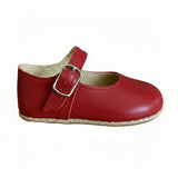 Mary Jane Pre-Walker Baby Girl Shoes - Red