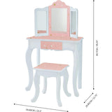 Teamson Kids Wooden Twinkle Star 2-pc. Vanity