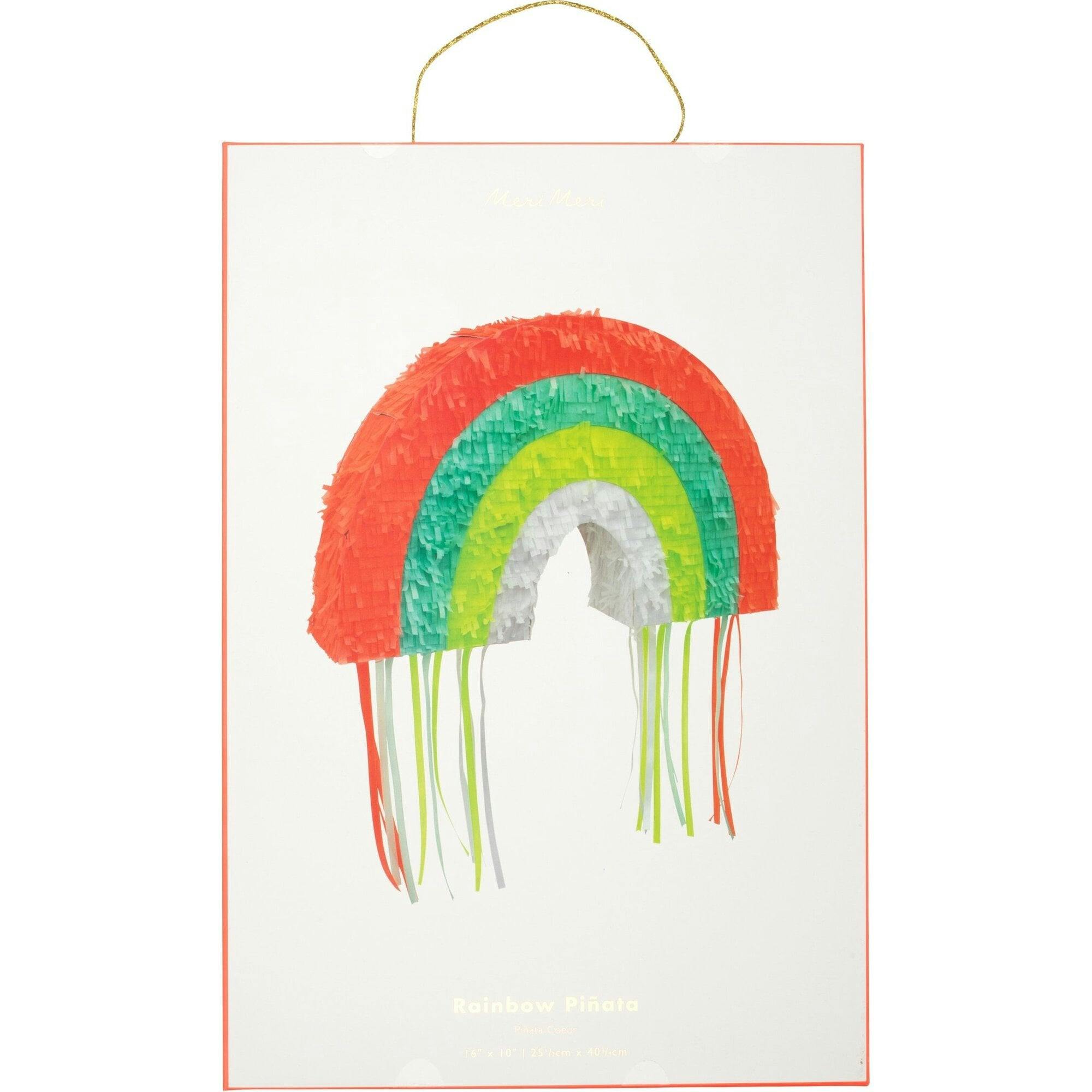 Rainbow Party Pinata