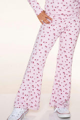 Foldover Rib Flare Legging