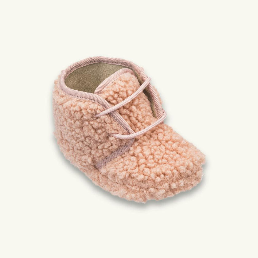 Baby Shearling Bootie | Pink