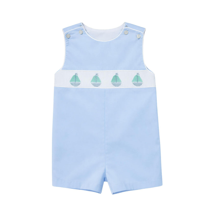 George Jon Jon in Smocked Sailboats