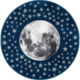 Carousel Kids Buzz Rug, Navy