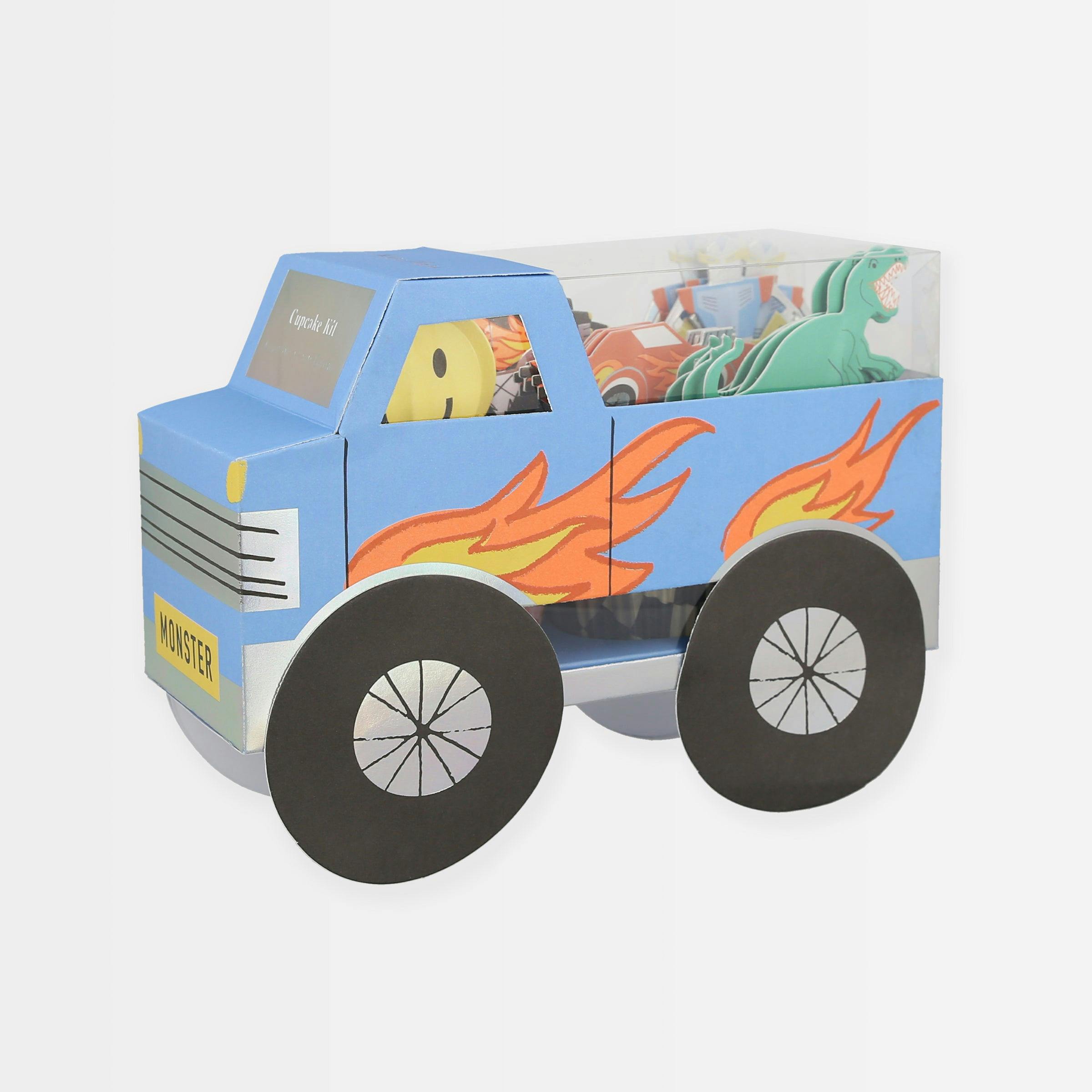 Monster Truck Cupcake Kit