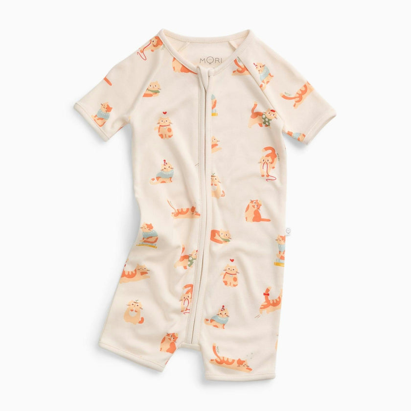 Cat Nap Summer Romper