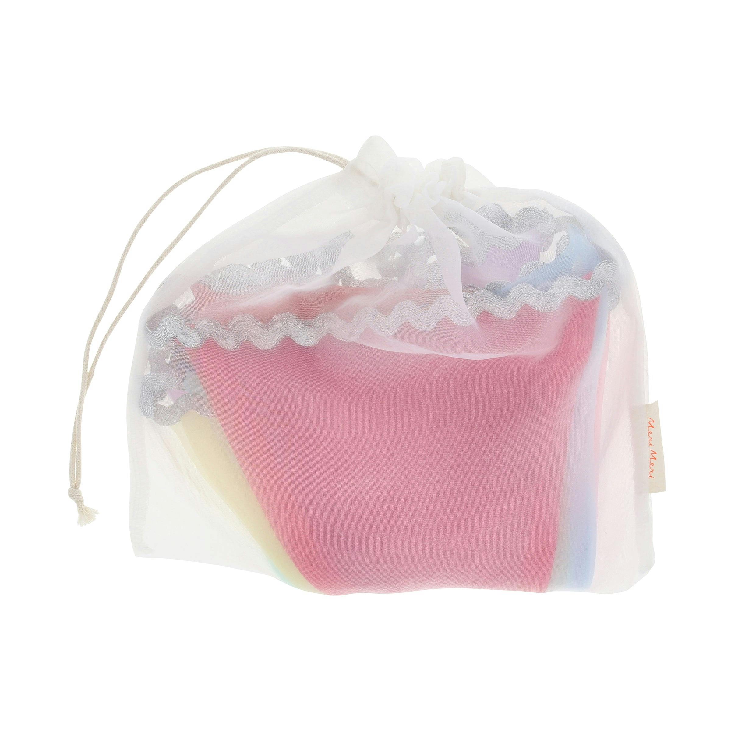 Pastel Rainbow Organza Garland