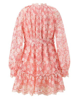 Julia Embroidered Mini Dress