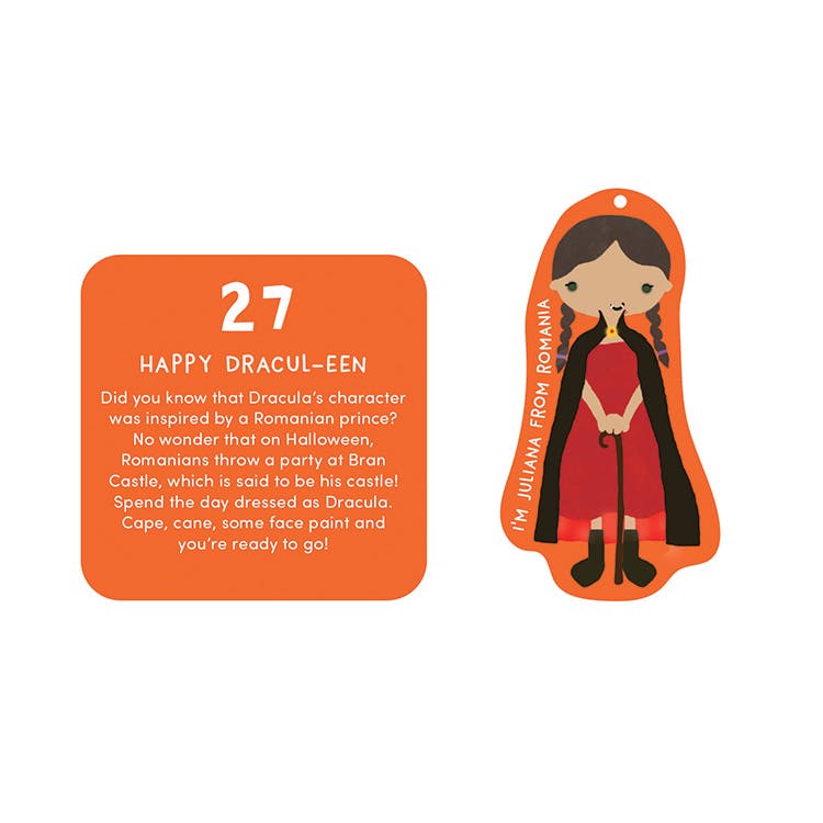 Children's Around the World Halloween Countdown