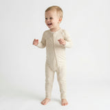 Sandstone Gingham Bamboo Sleeper