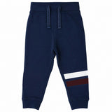 Kids Jogger with Stripes - Navy