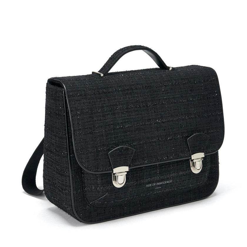 Boston Tweed Adjustable Shoulder Strap Schoolbag
