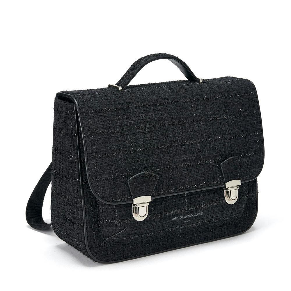 Boston Tweed Adjustable Shoulder Strap Schoolbag