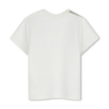 Ivory Graphic Pattern T-Shirt