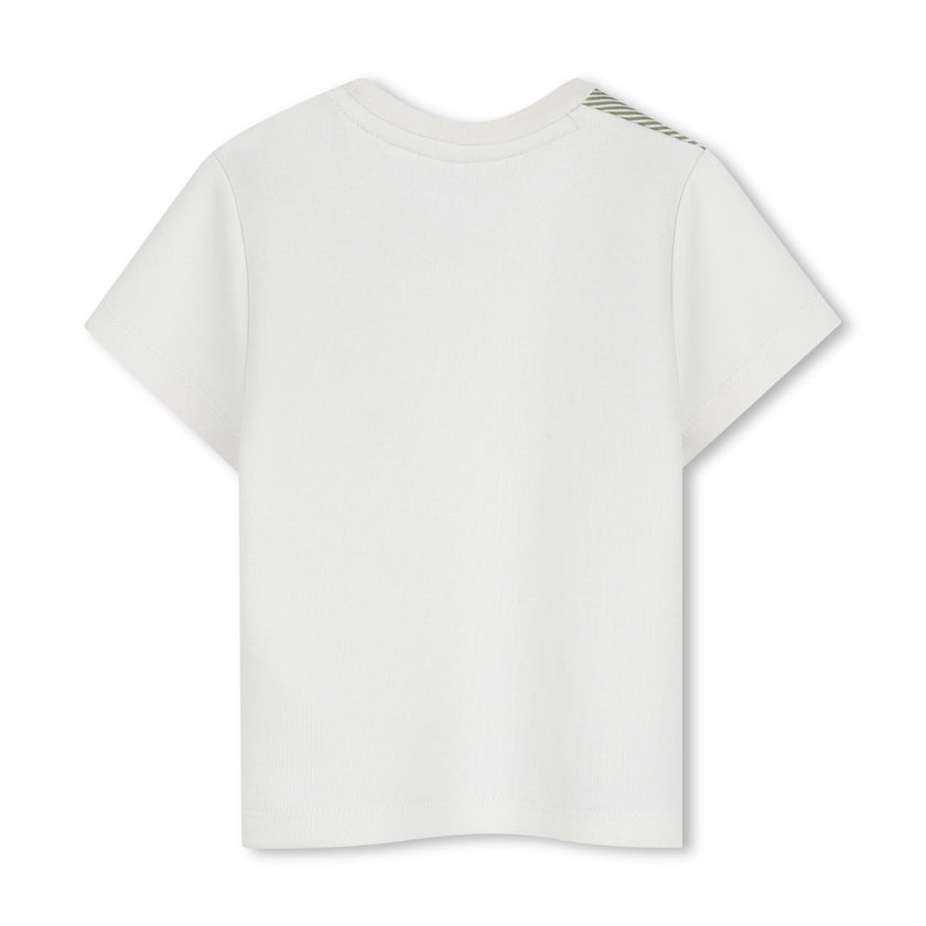 Ivory Graphic Pattern T-Shirt