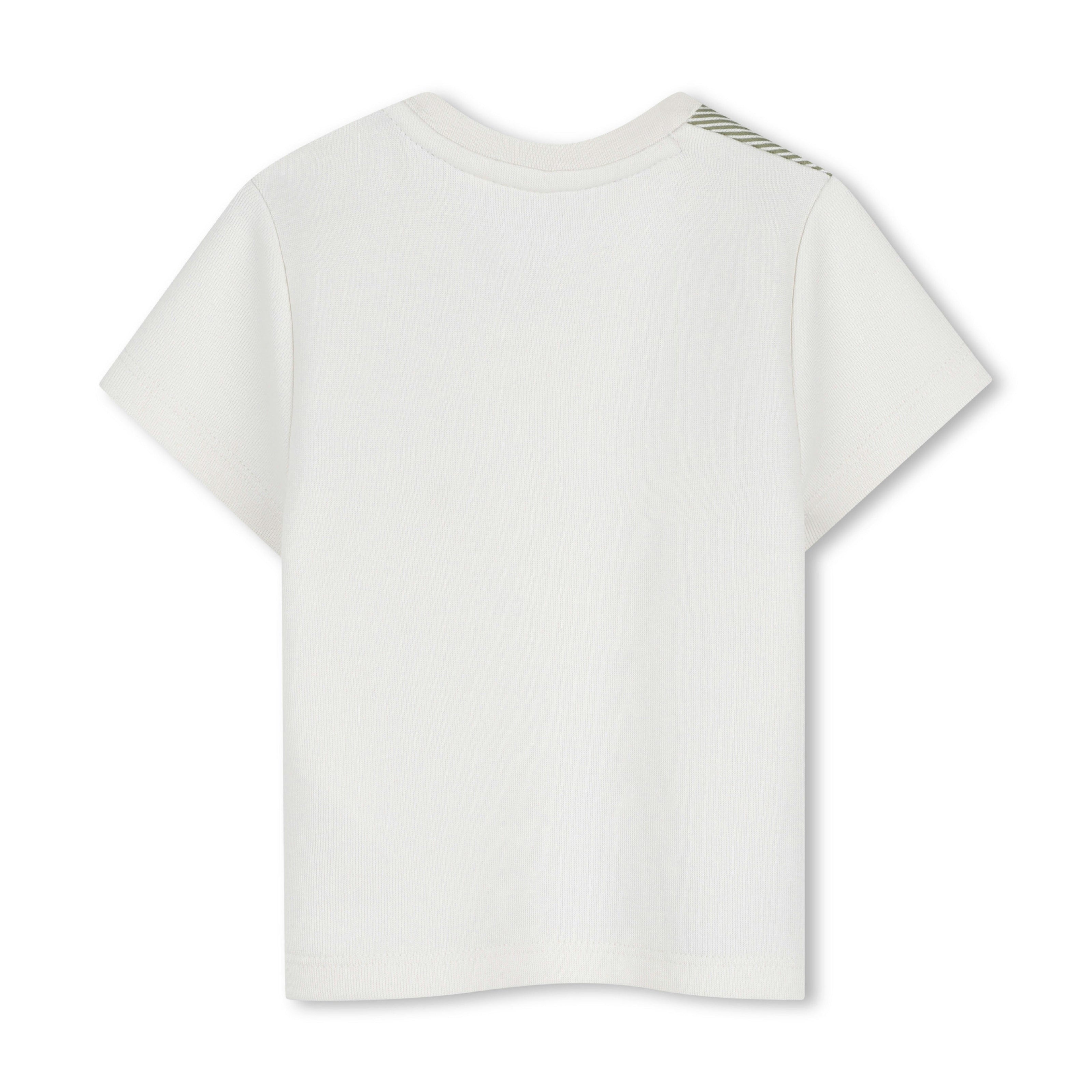 Ivory Graphic Pattern T-Shirt