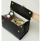 Women's Vegan Leather Large Lunchbox