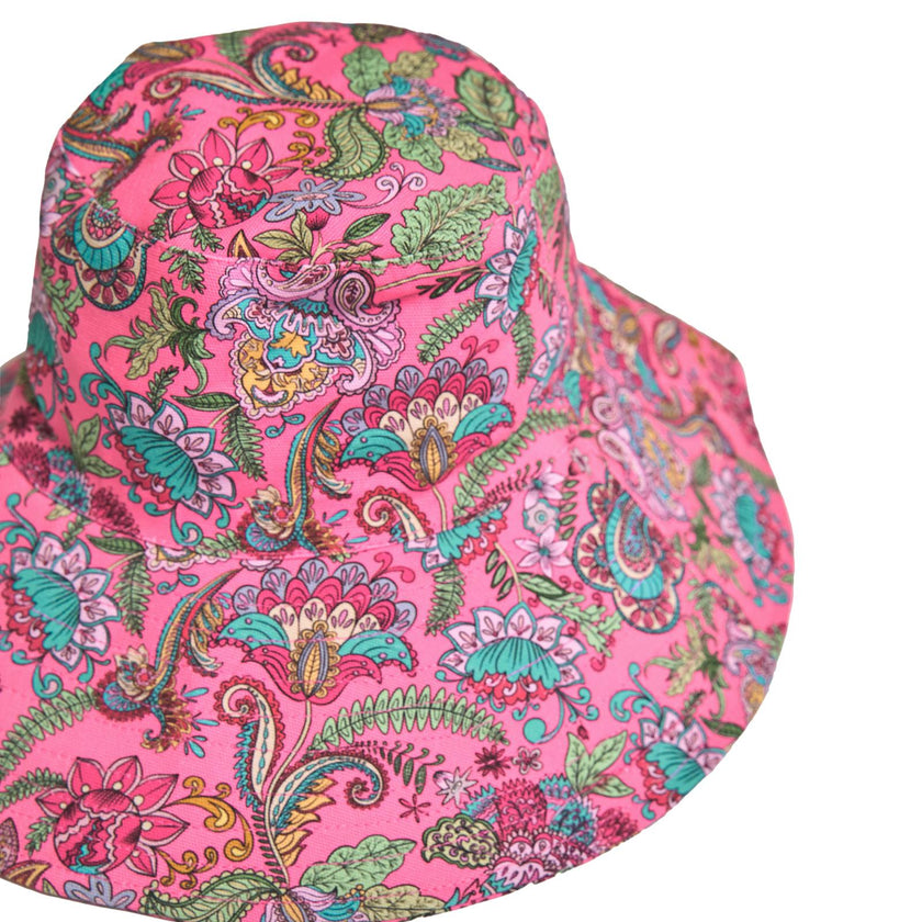 Wide Brim Bucket Hat