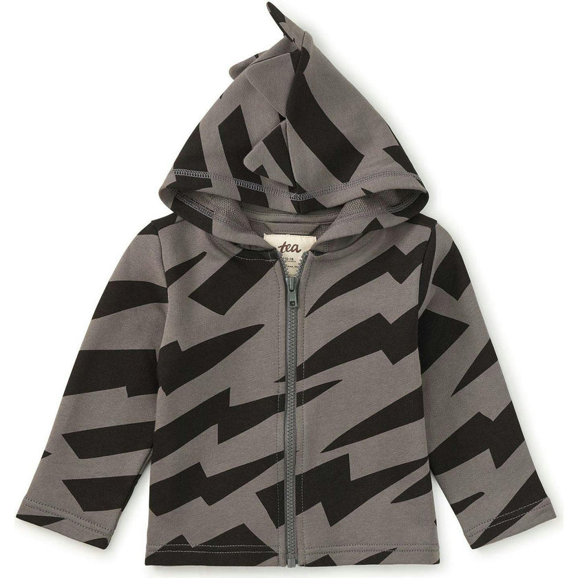 Spike Out Baby Hoodie, Grey
