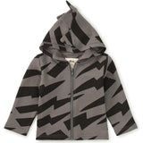 Spike Out Baby Hoodie, Grey