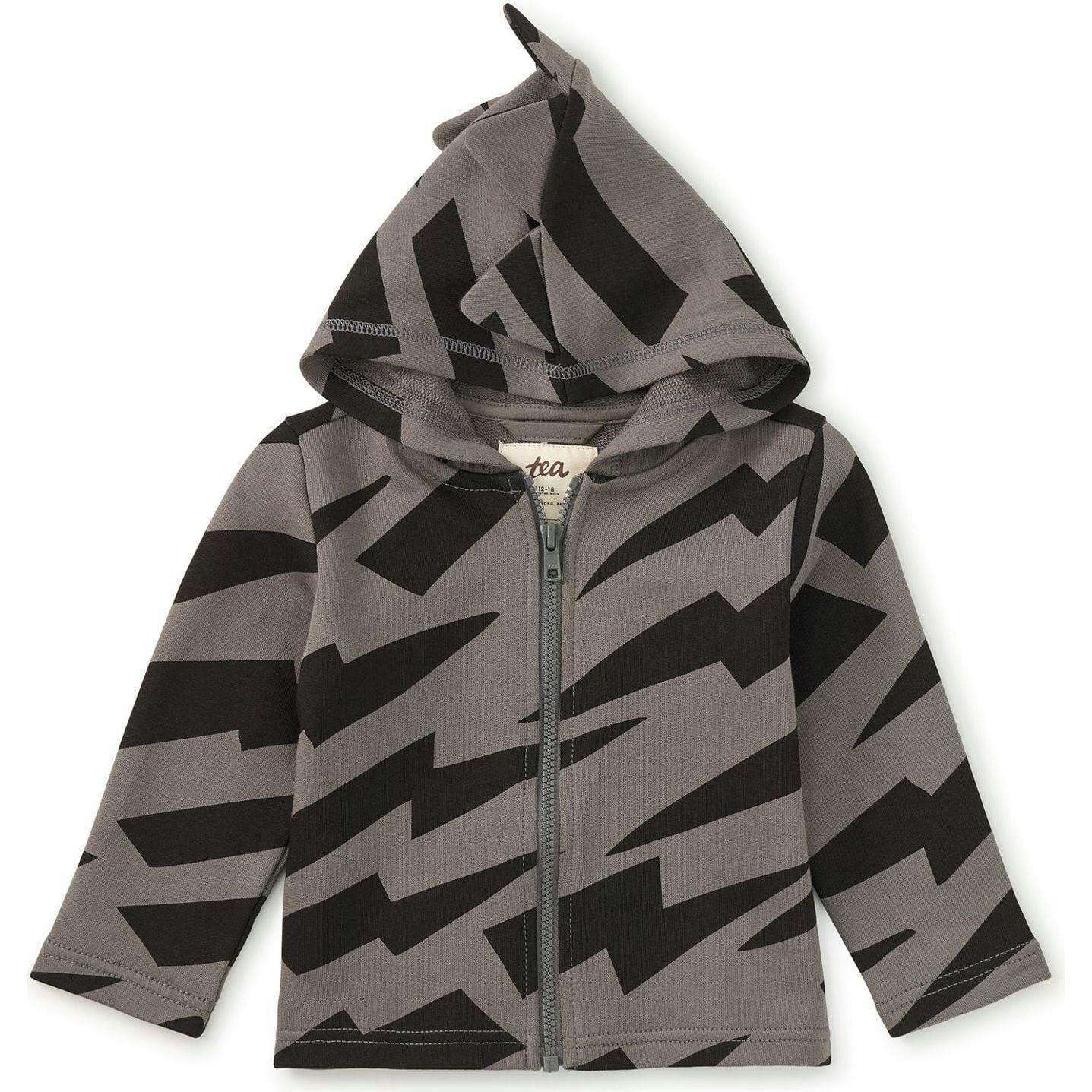 Spike Out Baby Hoodie, Grey