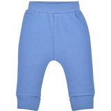 cuffed pants | periwinkle blue