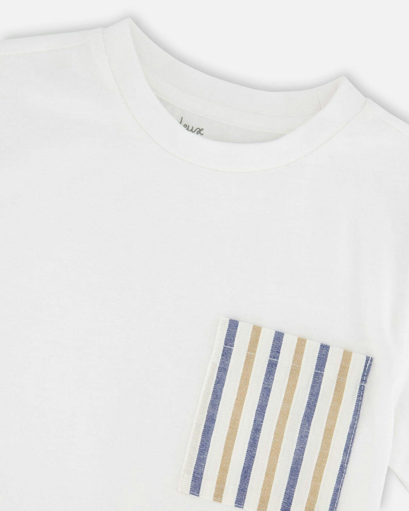 Jersey T-Shirt With Chest Pocket