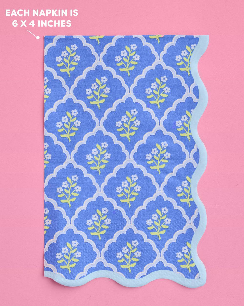 Coastal Napkins - 24 printed napkins