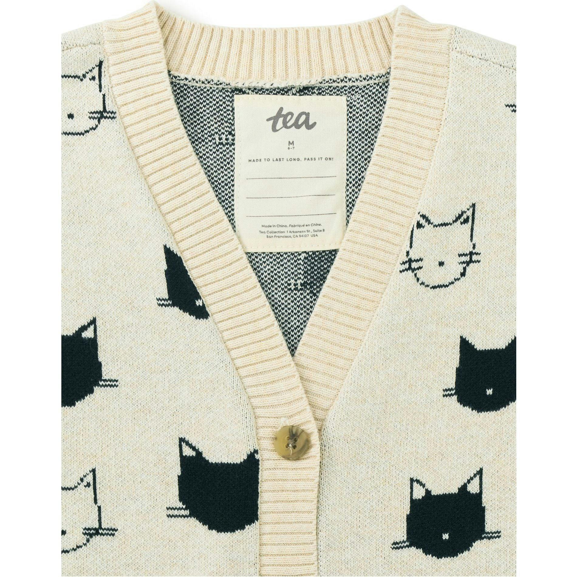 Long Iconic Cardigan, Natural