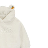 BOSS x Steiff kids' Hoodie in Teddy Fabric