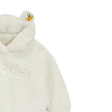 BOSS x Steiff kids' Hoodie in Teddy Fabric