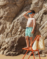 Swim Short Mint Wave