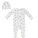 Flower Print Onesie
