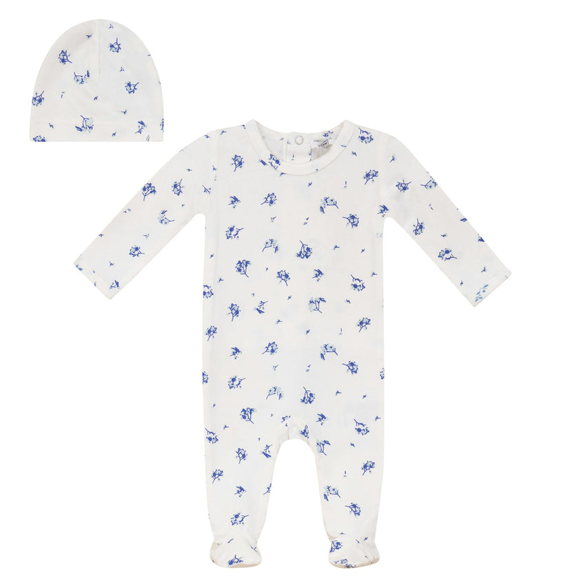 Flower Print Onesie