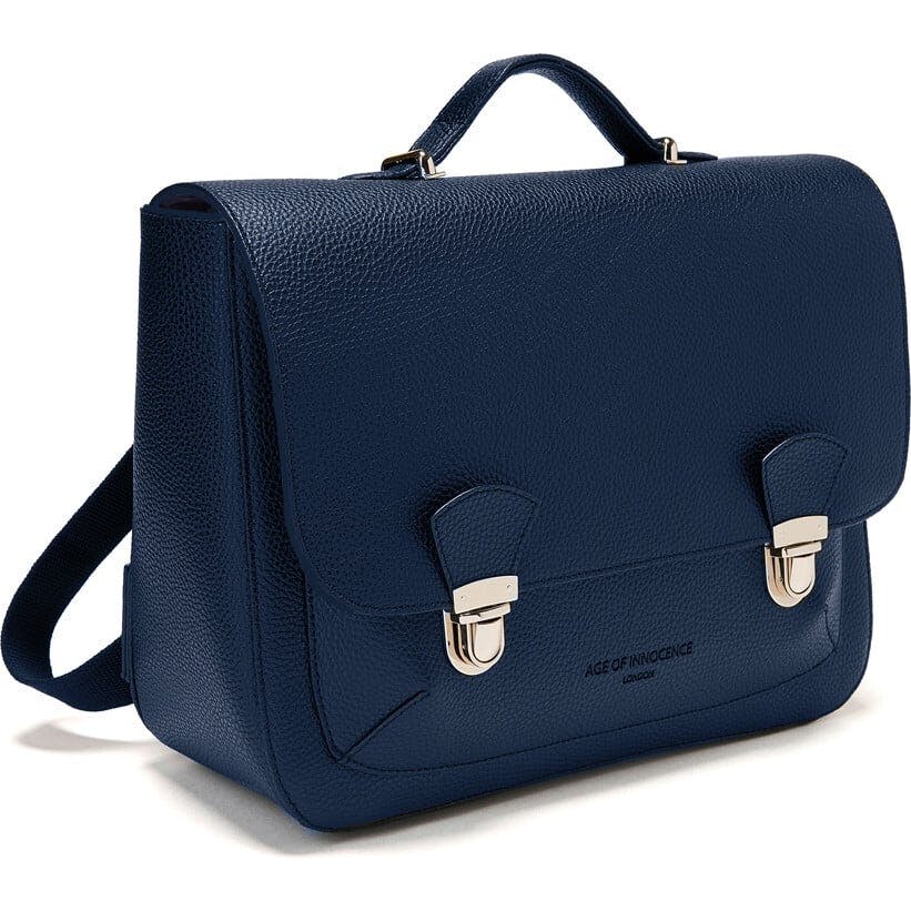 Boston Leather School Bag