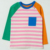 Long Sleeve Multicolor Raglan T-Shirt