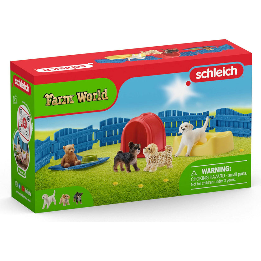 Schleich Farm World: Pen - Animal Figurine Playset
