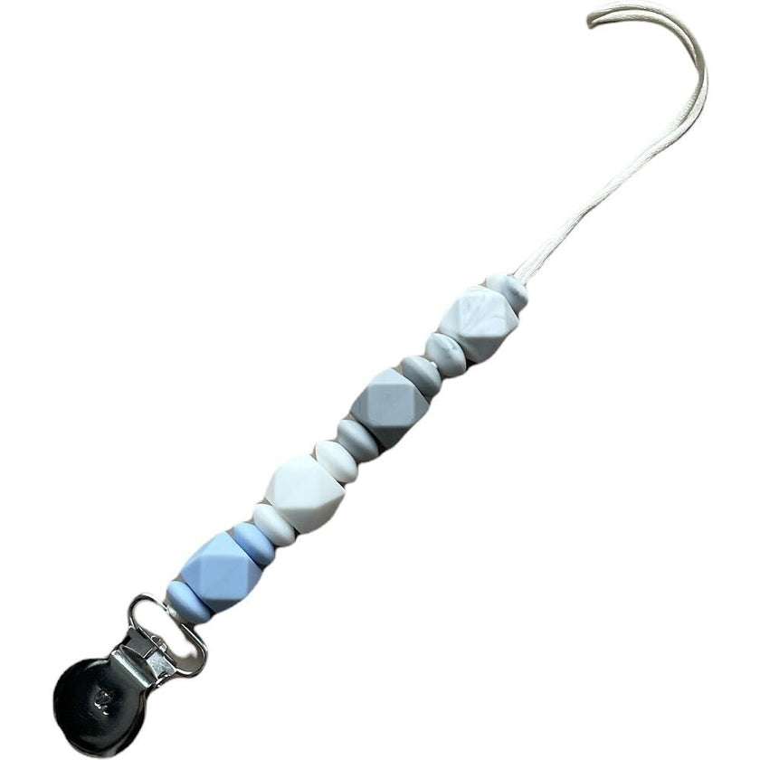 Petite Jewel Pacifier & Toy Clip