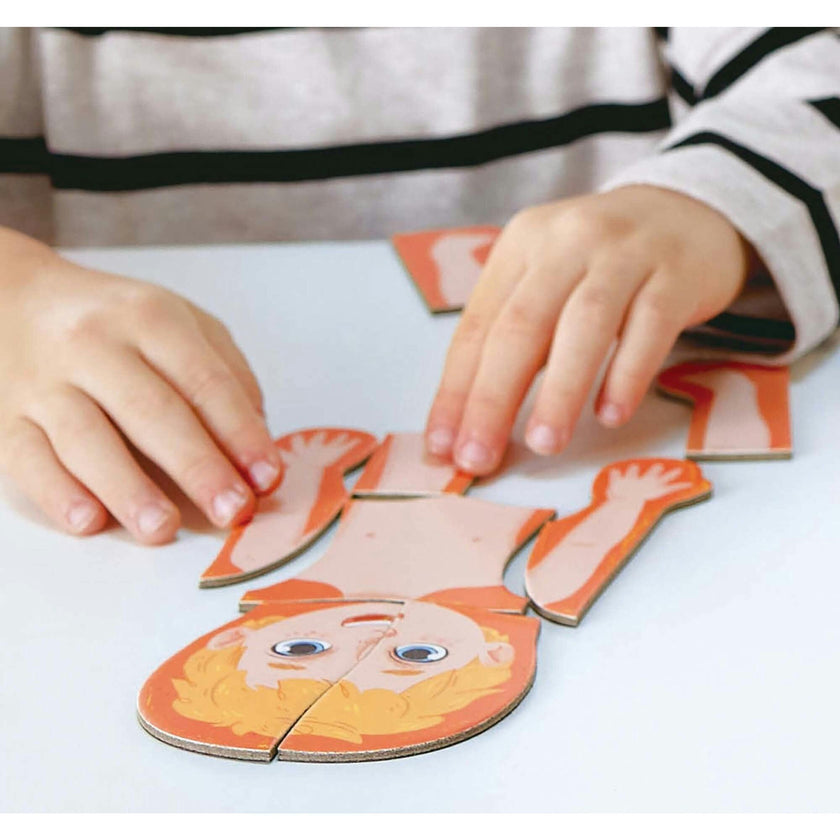 Hape: Human Body Magnetic Puzzle - 68pc