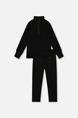 Two Piece Thermal Underwear Black