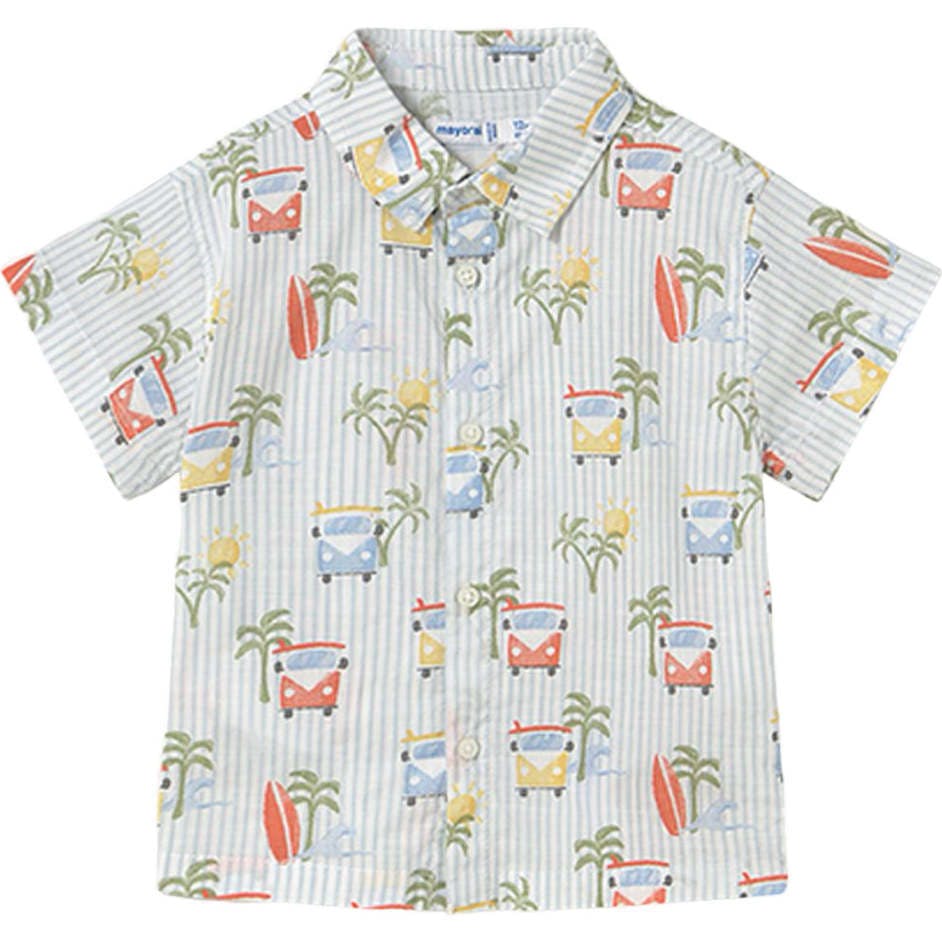 Summer Surfboard Buttondown Shirt