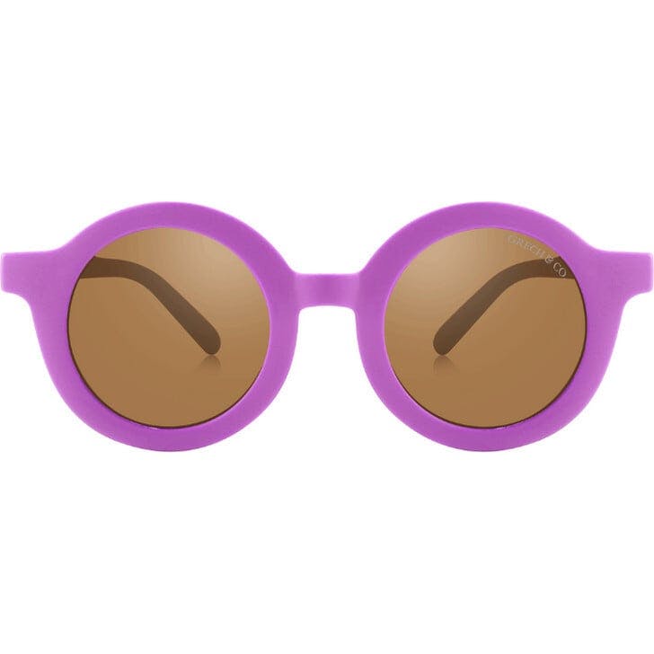 Original Round Sustainable Sunglasses | Bio-Based  Bendable Polarized